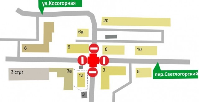 Движение транспорта ограничат в Светлогорском переулке Нижнего Новгорода