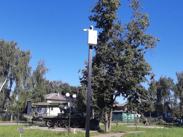 Новые образцы военной техники установят в парке Победы в Лыскове Нижегородской области