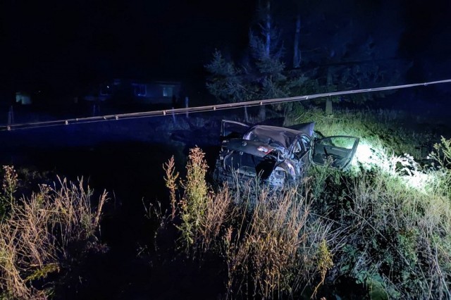 Пассажир погиб при опрокидывании машины в кювет в Княгининском районе