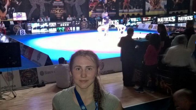 Нижегородка Марина Коцарева завоевала "серебро" на всероссийских соревнованиях по вольной борьбе