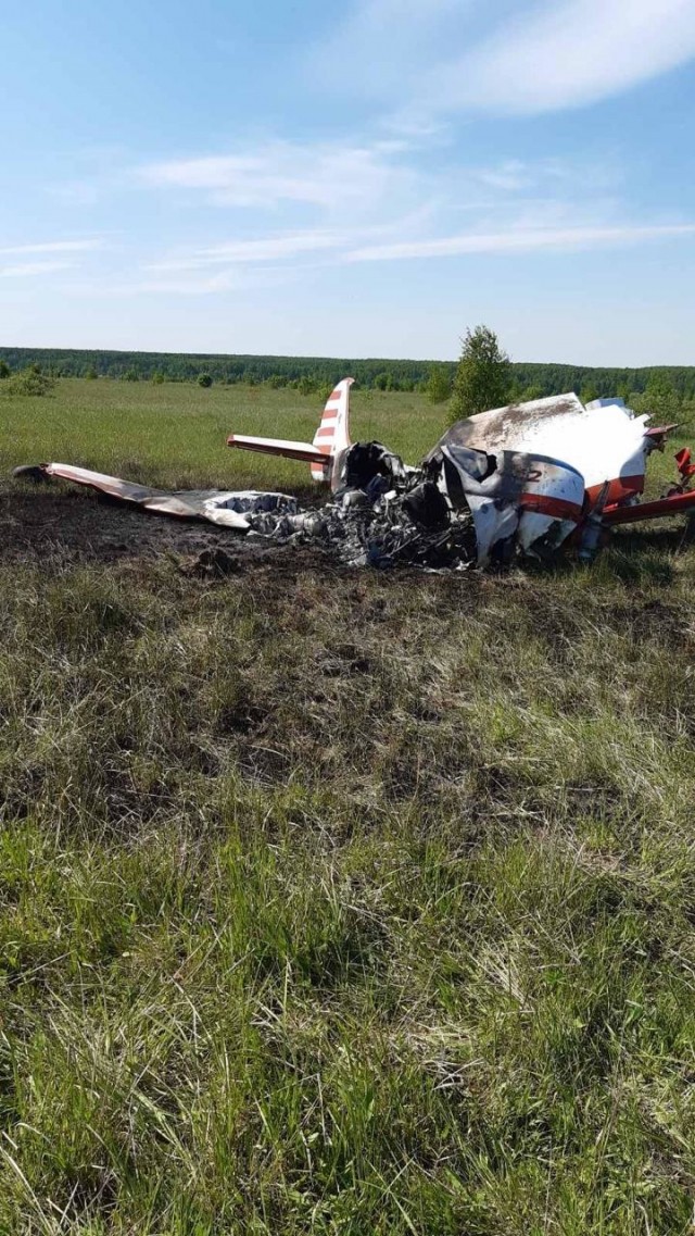 Самолёт Як-52 разбился в Нижегородской области