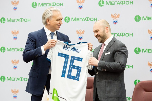 МегаФон стал стратегическим партнёром российского футбола