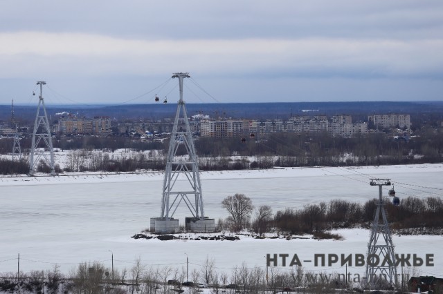 Работа канатной дороги Нижний Новгород — Бор приостановлена 20 февраля
