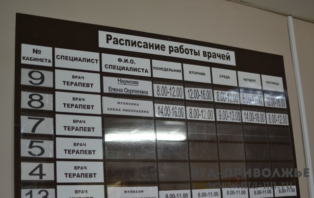 Нижегородский минздрав взял на контроль ситуацию с очередями в поликлиниках