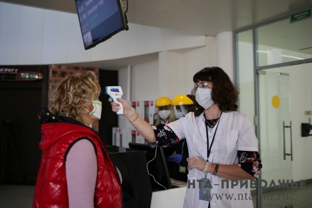Пункт тестирования на коронавирус открыт в аэропорту Стригино