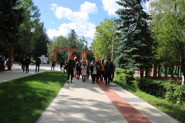 Российские архитекторы во время визита в Арзамас дали высокую оценку реализованной концепции обновления парка имени Гайдара