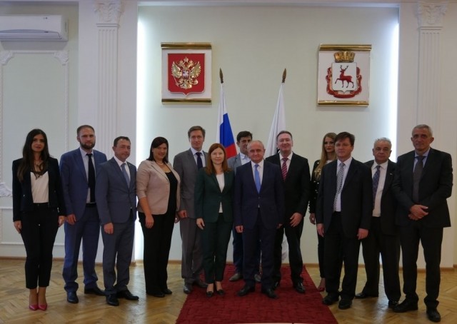 Елизавета Солонченко встретилась в Нижнем Новгороде с делегацией Республики Сербской