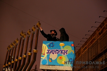 Празднование Хануки в Нижнем Новгороде