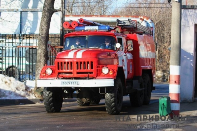 Безработный погиб на пожаре в гараже в центре Нижнего Новгорода