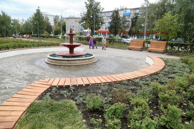 Нижегородский сквер имени Никиты Рыбакова благоустроили по нацпроекту "Жильё и городская среда"