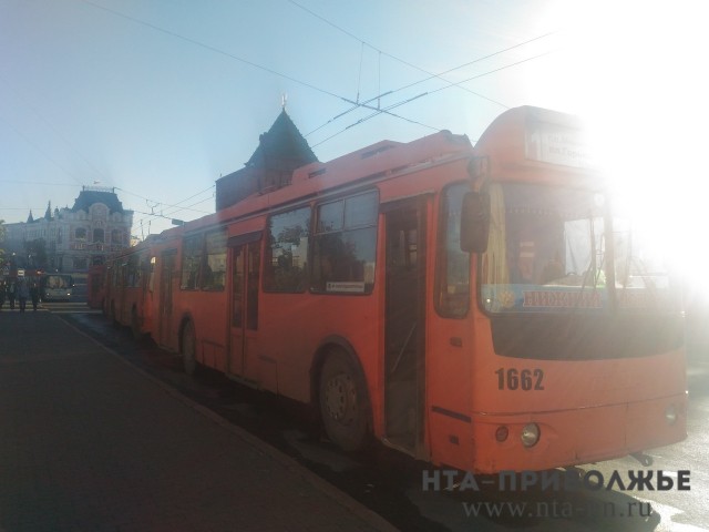 Движение троллейбусов № 13, 17 и 31 в Нижнем Новгороде временно ограниченно