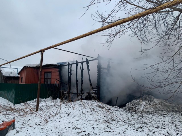 Расселяемый дом сгорел в Нижегородской области