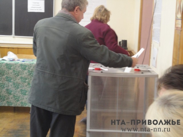 Почти 34% избирателей Нижегородской области проголосовали на выборах губернатора на 18:00