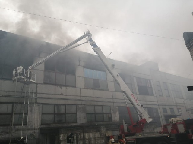 Пожар в производственном цехе в Нижнем Новгороде ликвидирован на площади 350 кв. м. 