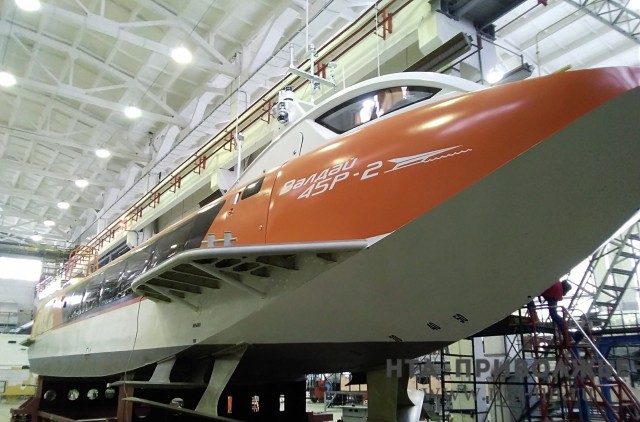 Свыше 80 млн рублей будет выделено в 2020 году на приобретение судов на подводных крыльях "Валдай 45Р" для Нижегородской области