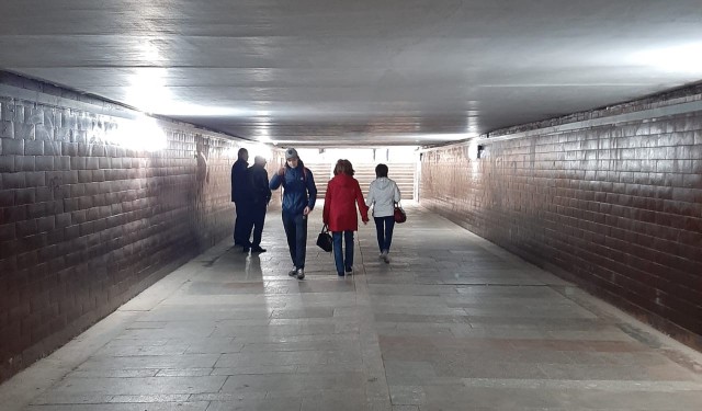 Антивандальные светильники установили в подземных переходах Приокского района Нижнего Новгорода