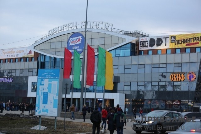 Проезд у Дворца спорта в Нижнем Новгороде перекроют из-за хоккейного матча