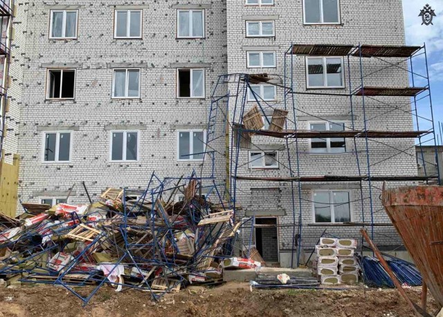 Уголовное дело возбудили по факту травмирования 7 человек на строительной площадке в Приокском районе Нижнего Новгорода
