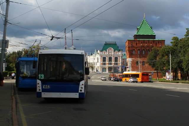 Девять безвозмездно переданных Москвой троллейбусов вышли на маршруты Нижнего Новгорода