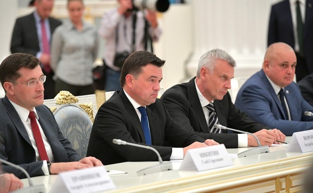 Глеб Никитин принял участие во встрече Владимира Путина с вновь избранными главами регионов