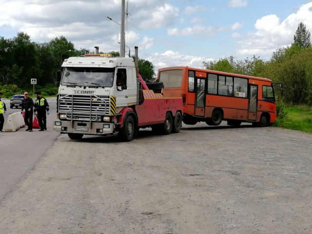 Рейсовый автобус в Нижегородской области сняли с маршрута из-за неисправности рулевого управления
