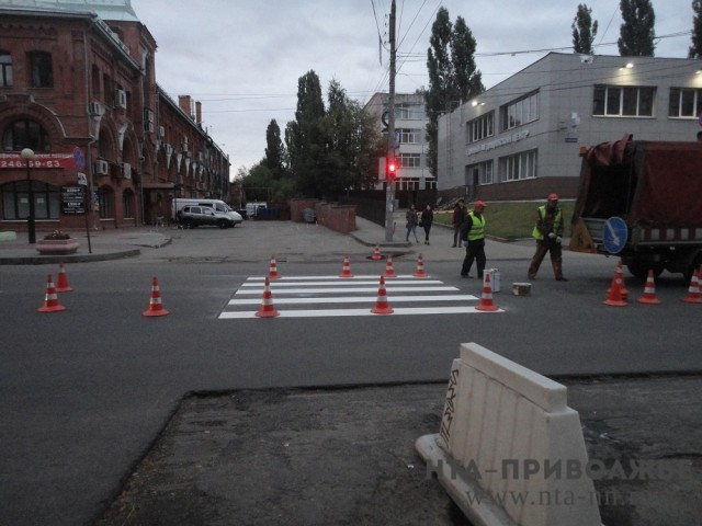 Более 100 пешеходных переходов оборудуют в Нижегородской области в 2019 году, - минтранс