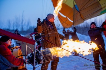 Российская зимняя гонка на аэростатах стартовала в Татарстане