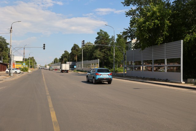 Реконструкция дороги на ул. Красноармейской в Дзержинске завершена на 80%