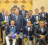 Награждение нижегородских паралимпийцев - призеров открытых всероссийских соревнований