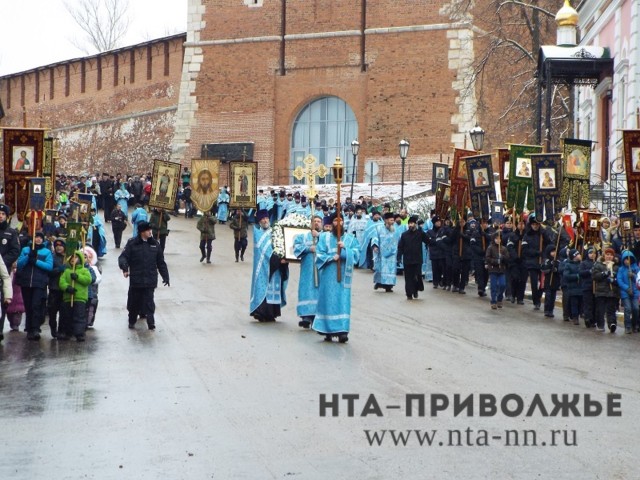 Движение транспорта в центре Нижнего Новгорода временно прекращено в связи с празднованием Дня народного единства