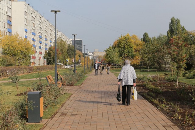 Второй этап благоустройства сквера Канавинский в Нижнем Новгороде выполнен в рамках нацпроекта "Жильё и городская среда" 