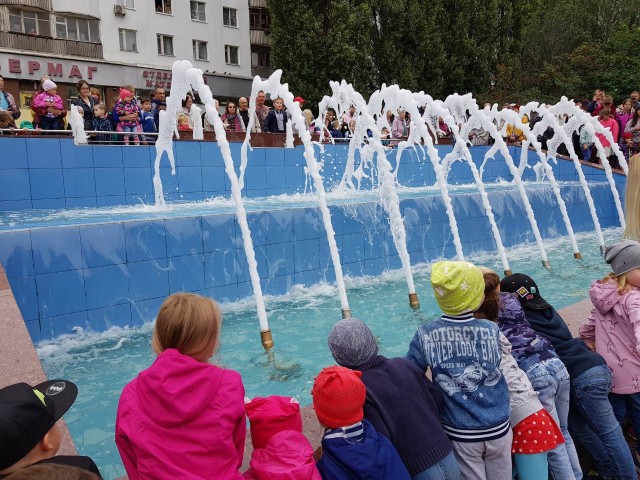 Два фонтана открылись в Нижнем Новгороде в День города