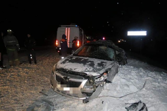 Мужчина погиб в результате столкновения иномарки с грузовиком в Башкортостане