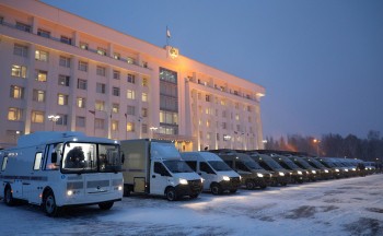 Четырнадцать мобильных медицинских комплексов поступили в Башкирию