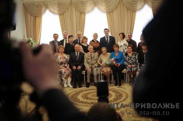 Глеб Никитин поздравил отметивших 70-летний юбилей совместной жизни нижегородцев