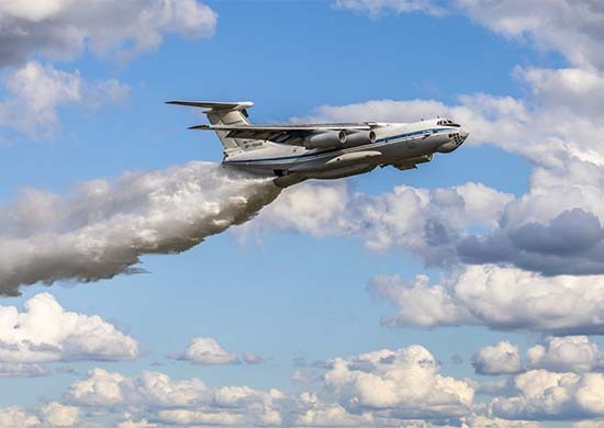 Военные самолеты задействованы для ликвидации природных пожаров в Ульяновской области