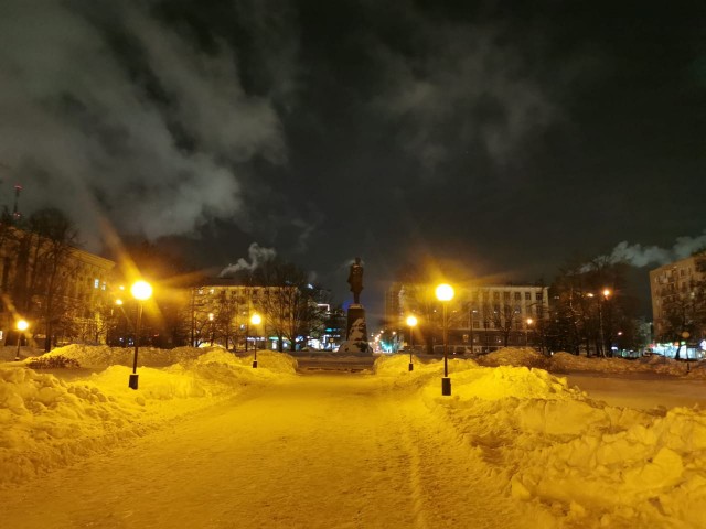 Сквер на площади Горького в Нижнем Новгороде закроют в конце марта