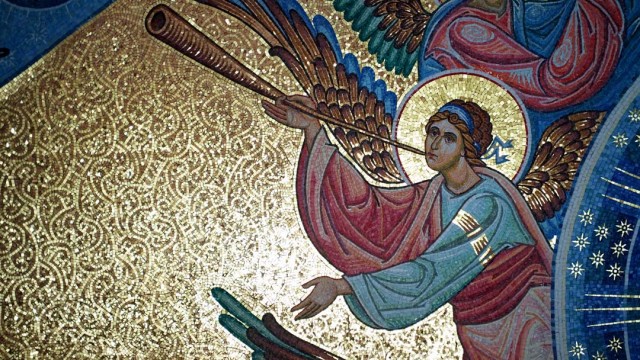 Мозаичные работы завершены в притворе Благовещенского собора Дивеевского монастыря