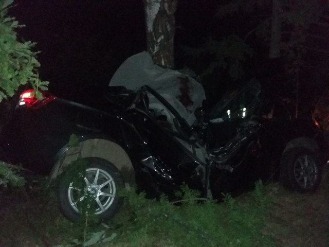 Машина с подростками врезалась в дерево в Балахнинском округе