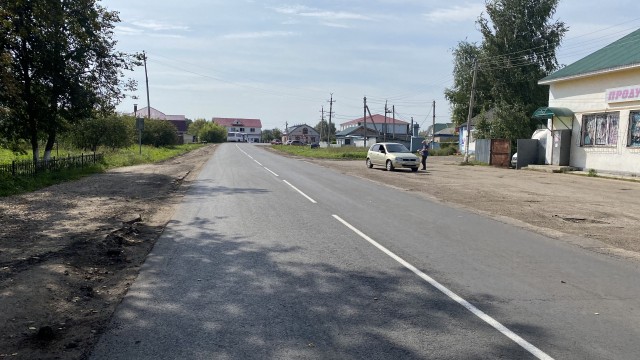 Три участка дороги Сергач-Пильна в Нижегородской области отремонтировали в рамках нацпроекта БКАД