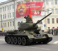 Репетиция парада Победы прошла на главной площади Нижнего Новгорода