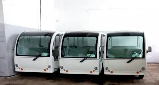 Три электробуса запущены в эксплуатацию в Саратове