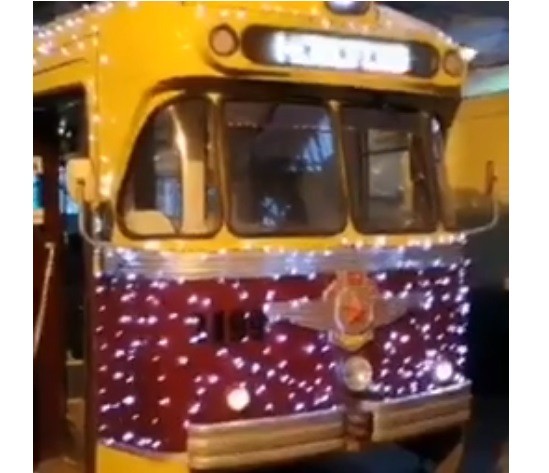 Новогодний трамвай будет ходить по городскому кольцу Нижнего Новгорода (ВИДЕО)