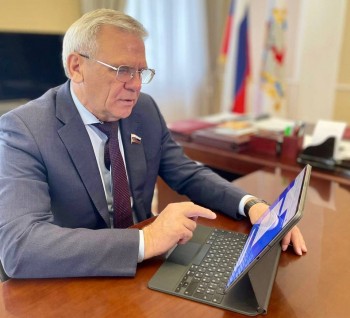 Председатель ЗС НО Евгений Люлин проголосовал дистанционно на выборах губернатора Нижегородской области