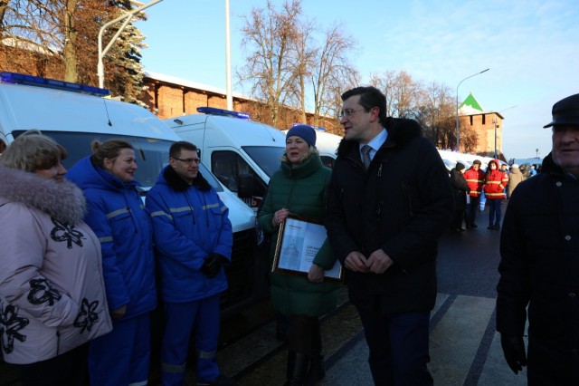 Глеб Никитин: "30 новых машин скорой помощи поступило в малые города и сельские поселения Нижегородской области"