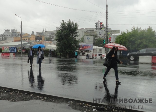 Дожди ожидаются в Нижегородской области в ближайшие дни