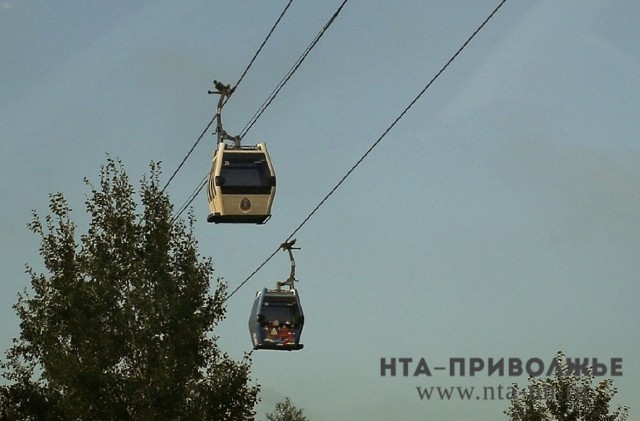 Четыре станции запланировано на маршруте канатной дороги от метро "Заречная" до парка "Швейцария" в Нижнем Новгороде