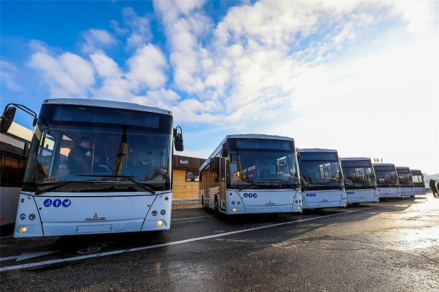 Десять автобусов белорусского производства приобретены для пассажирских перевозок по муниципальным маршрутам в Чебоксарах