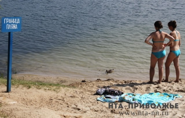 Двенадцать пляжей приняты к эксплуатации в Нижегородской области по данным на 4 июня