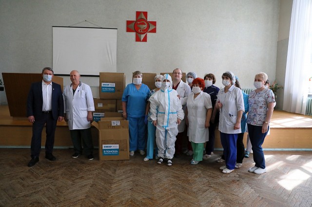 Комплекты эпидемиологической защиты переданы в Кстовскую ЦРБ Нижегородской области